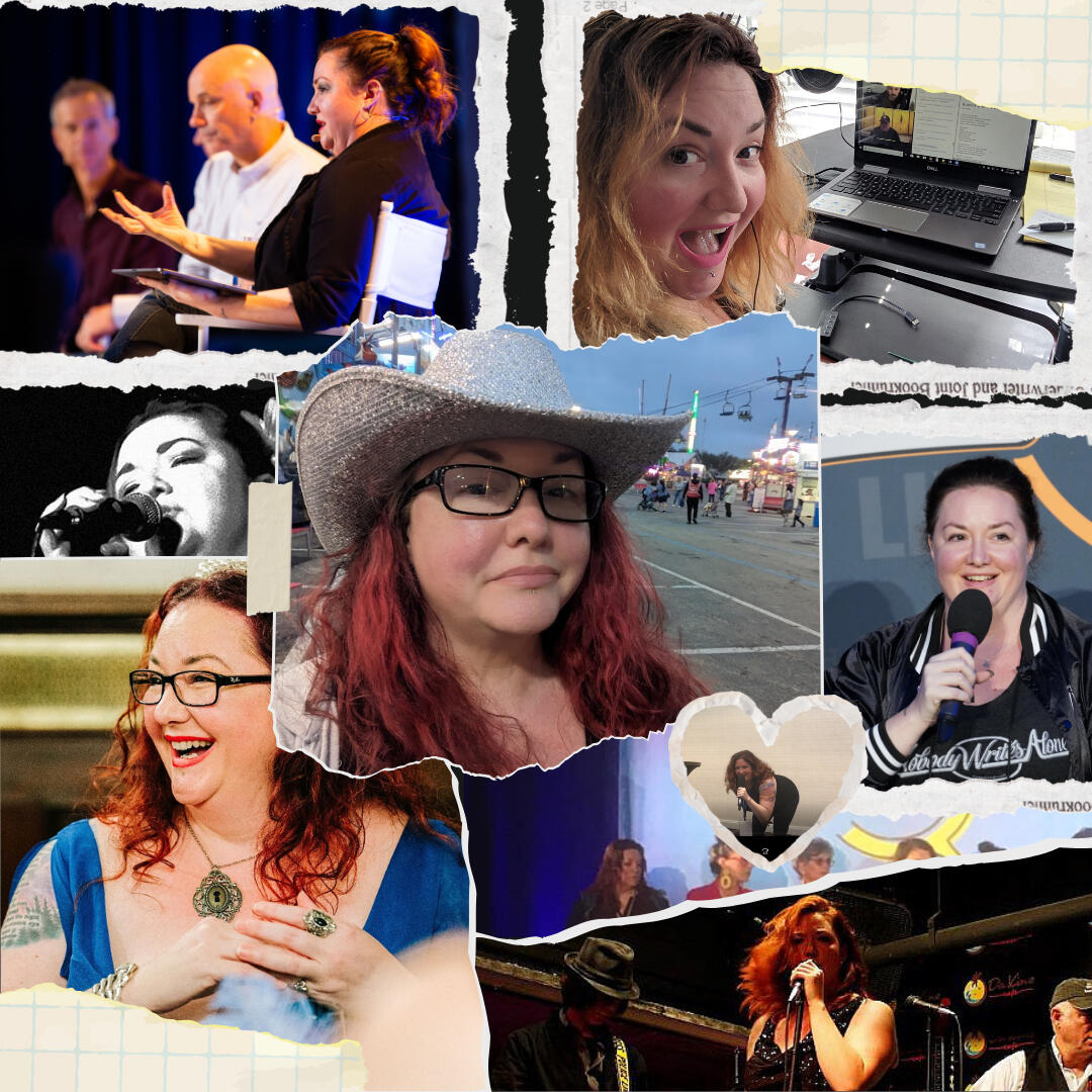 collage of Angie