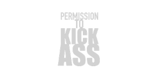 Permission to Kick Ass podcast logo